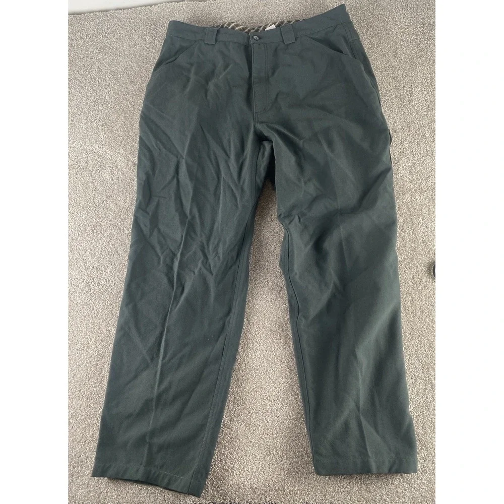 North Face Terra Peak Ware Technology Nylon Cargo Green Pants 38x30 Hammer Loop